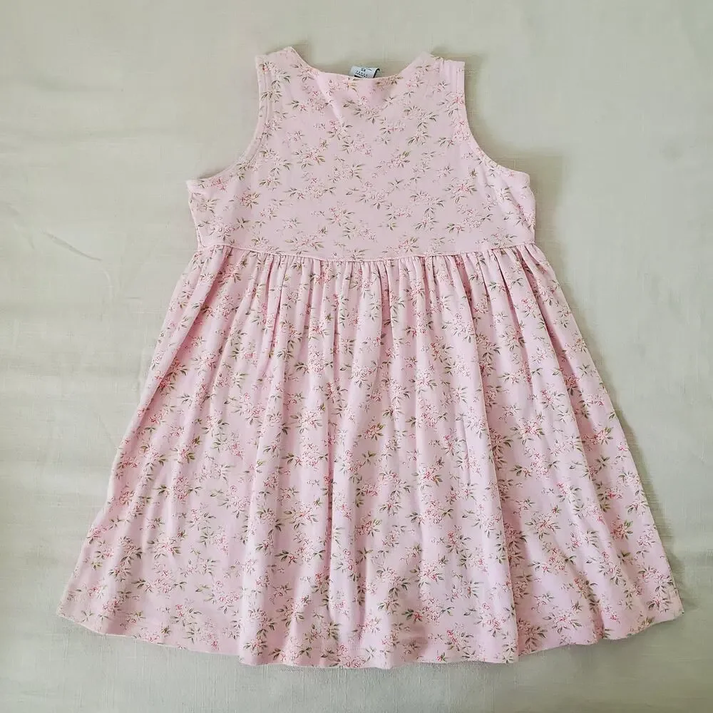 Vintage Gap Floral Pink Dress 5t
